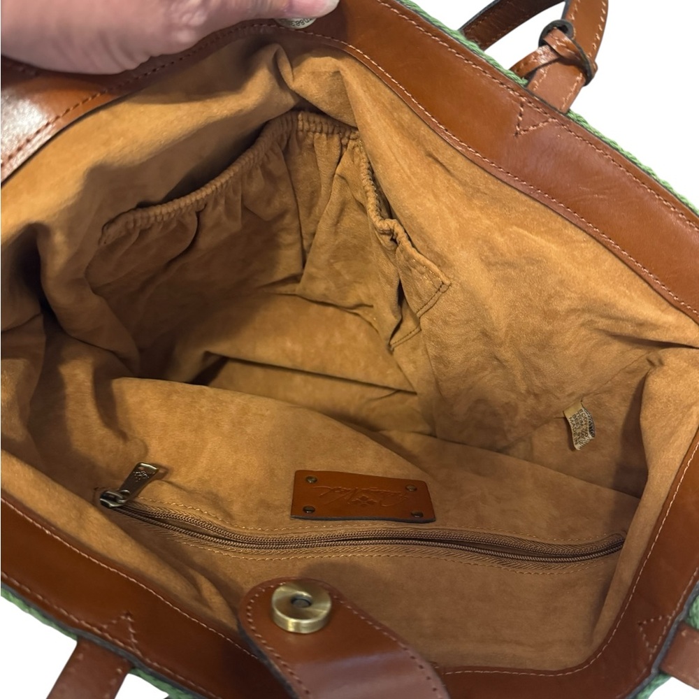 Patricia Nash Crochet Naomi Butterfly Tote - Picture 2 of 7